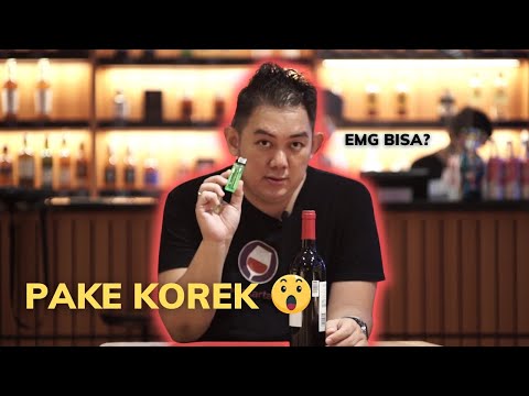 Cara buka wine dengan korek api | winejakarta