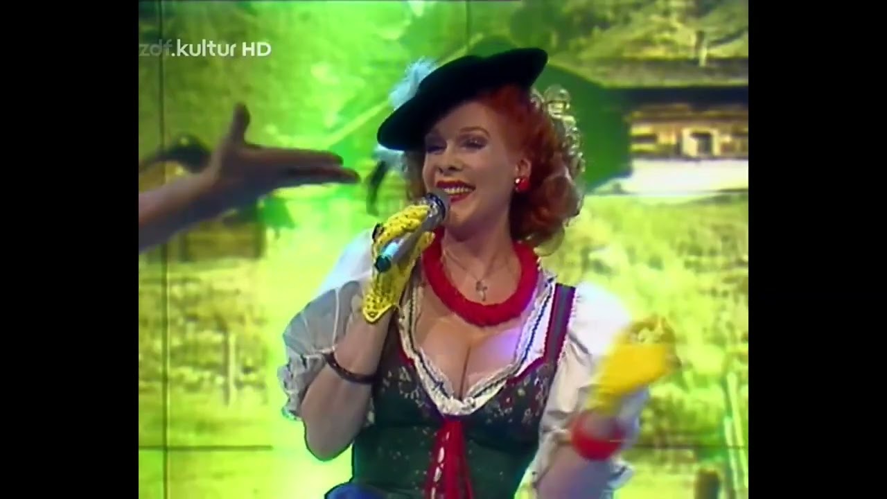 Elisabeth Volkmann - Almdudel-Twist (HQ) (ZDF Comedy-Hitparade 14.02.1998) (remastered)