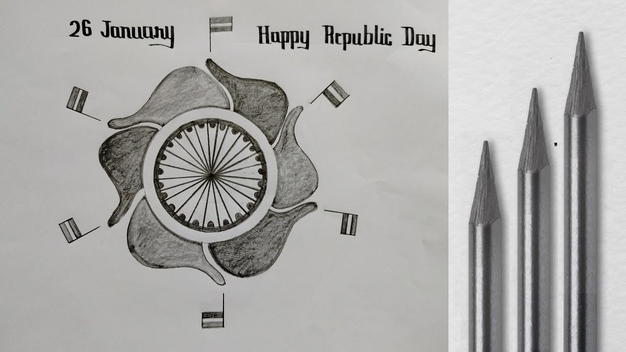 Republic Day - Drawing - YouTube