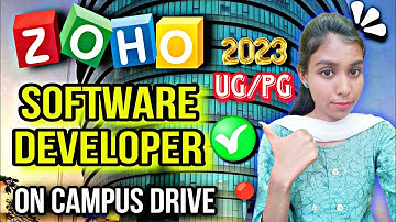 Zoho Software Developer Interview Process 2024  (On-Campus Drive 📍👀) | Tamil #zoho