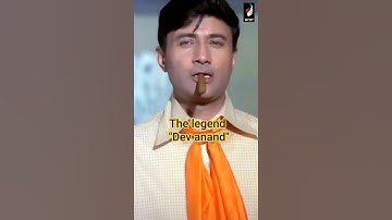 Dev Anand -The Man Who Never Grew Old! #devanand #dev #anand #shorts #bollywood #legend #viralshorts