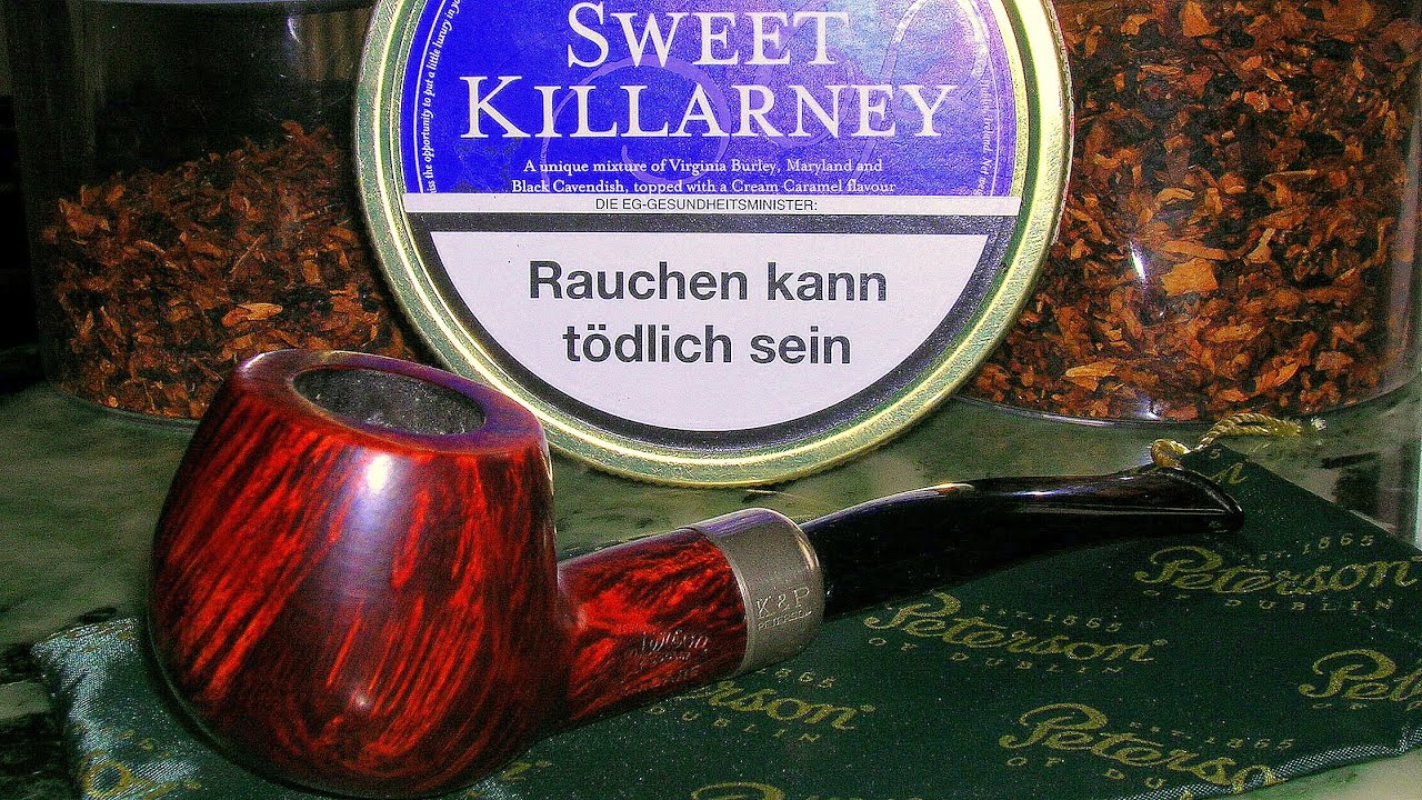 🇩🇪 Pfeife rauchen  |  Peterson of Dublin No. 408 “Kildare Army”  |  Briar Pipe  |  Bruyère Pfeife