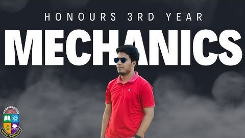 MECHANICS DEMO CLASS | HONOURS 3RD YEAR | বলবিদ্যা | অনার্স ৩য় বর্ষ | অনার্স গণিত বিভাগ PALASHMATH