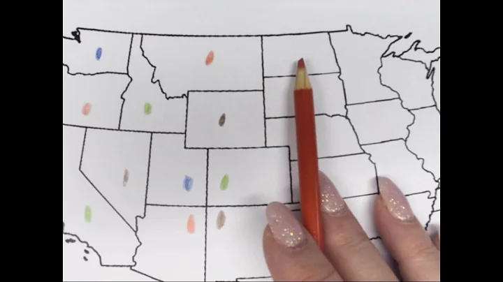 Four Color Theorem Map