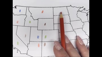Four Color Theorem Map