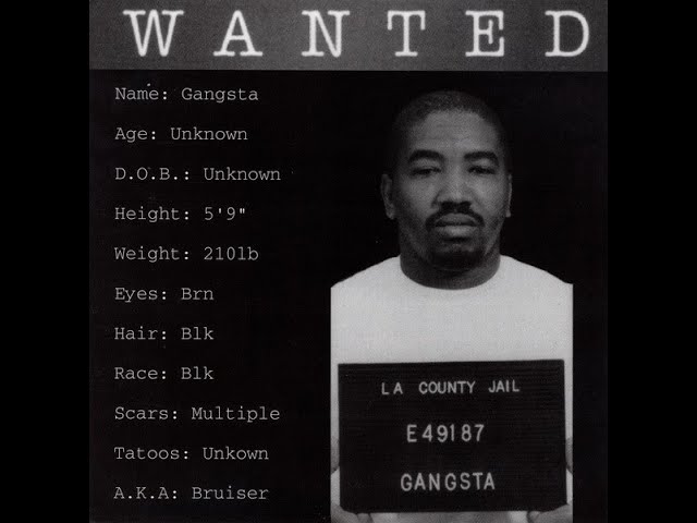 Gangsta - Wanted (1995) [FULL ALBUM] (FLAC) [GANGSTA RAP / G-FUNK]