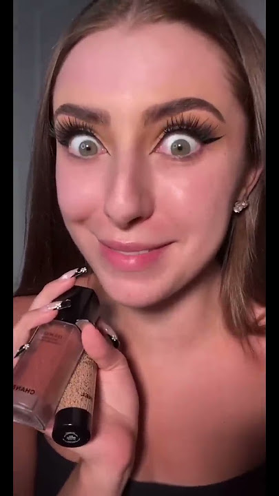 Trying weird expensive Chanel makeup…. #shorts #makeup #beauty