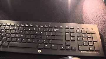 HP Wireless Keyboard And Mouse Review