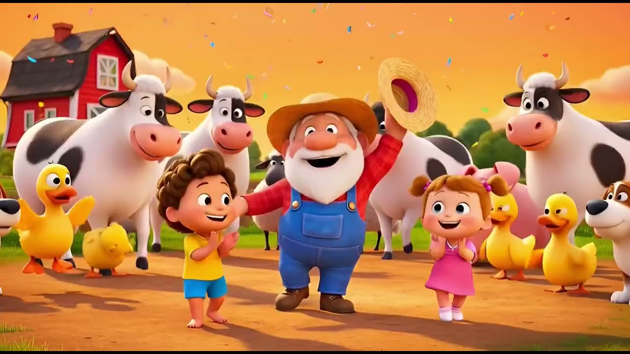 Old MacDonald had a Farm Nursery Rhymes for Kids