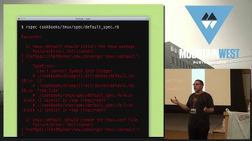 MountainWest RubyConf 2013 TDDing tmux by Seth Vargo