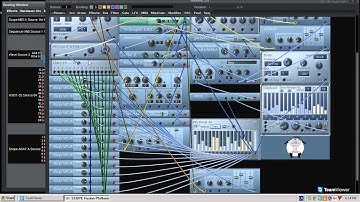 Faxi Nadu - Sonic Core Modular Tutorial - Combining Additive, FM, Granular,Subtractive Synthesis 2/2