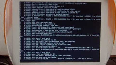 Time to LXDE Desktop: iBook G3 300MHz running Debian 8.5 for PPC