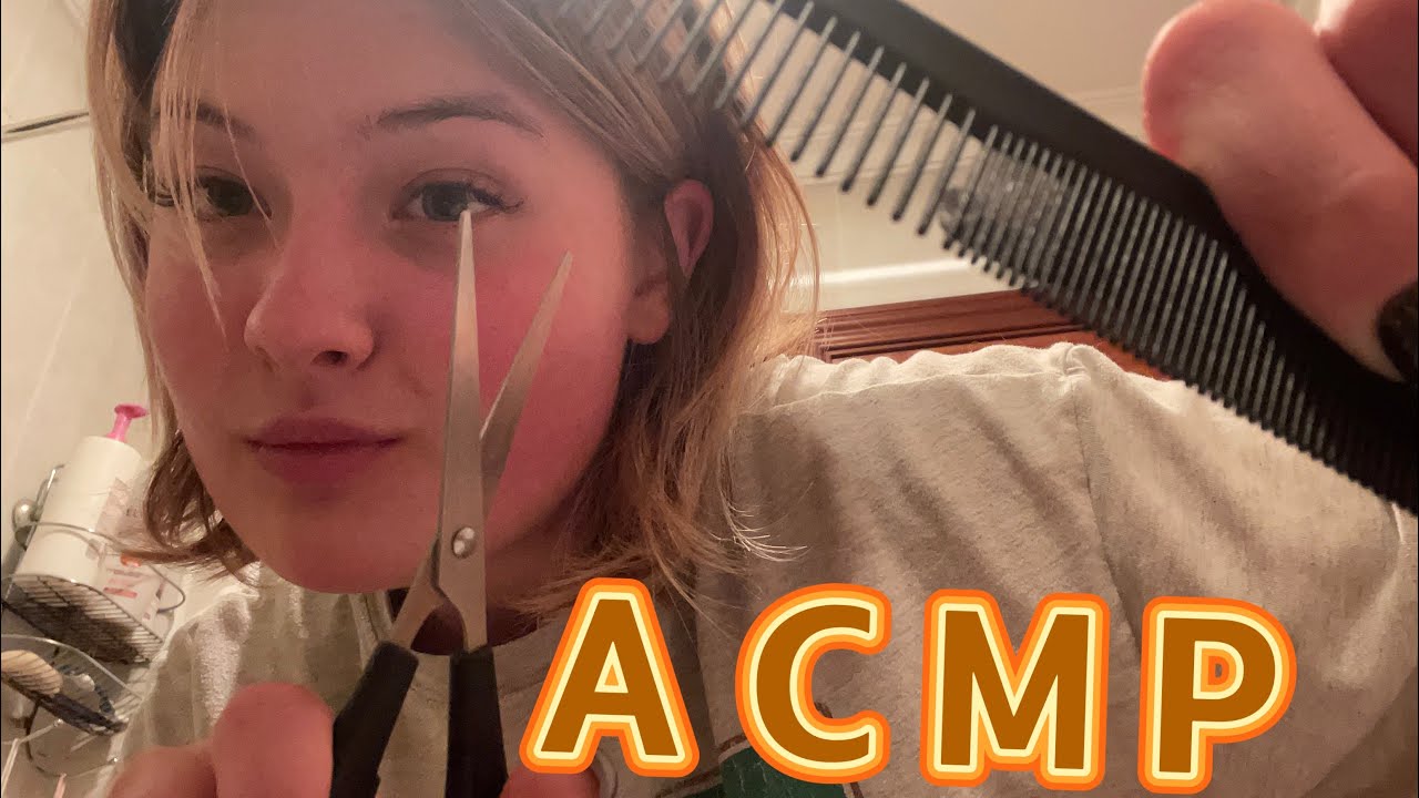 АСМР ТЫ МОЯ ПОДРУГА 🙋🏼‍♀️ СТРИЖКА ВОЛОС 💇‍♀️🧖‍♀️ #асмр_для_сна #makeup #асмрпарикмахер