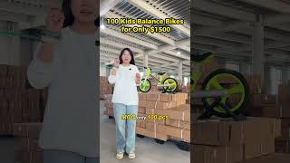 Real factory tour from China 🇨🇳 #chinesetoyfactory #balancebike #kidsbalancebike #balancebikefactory