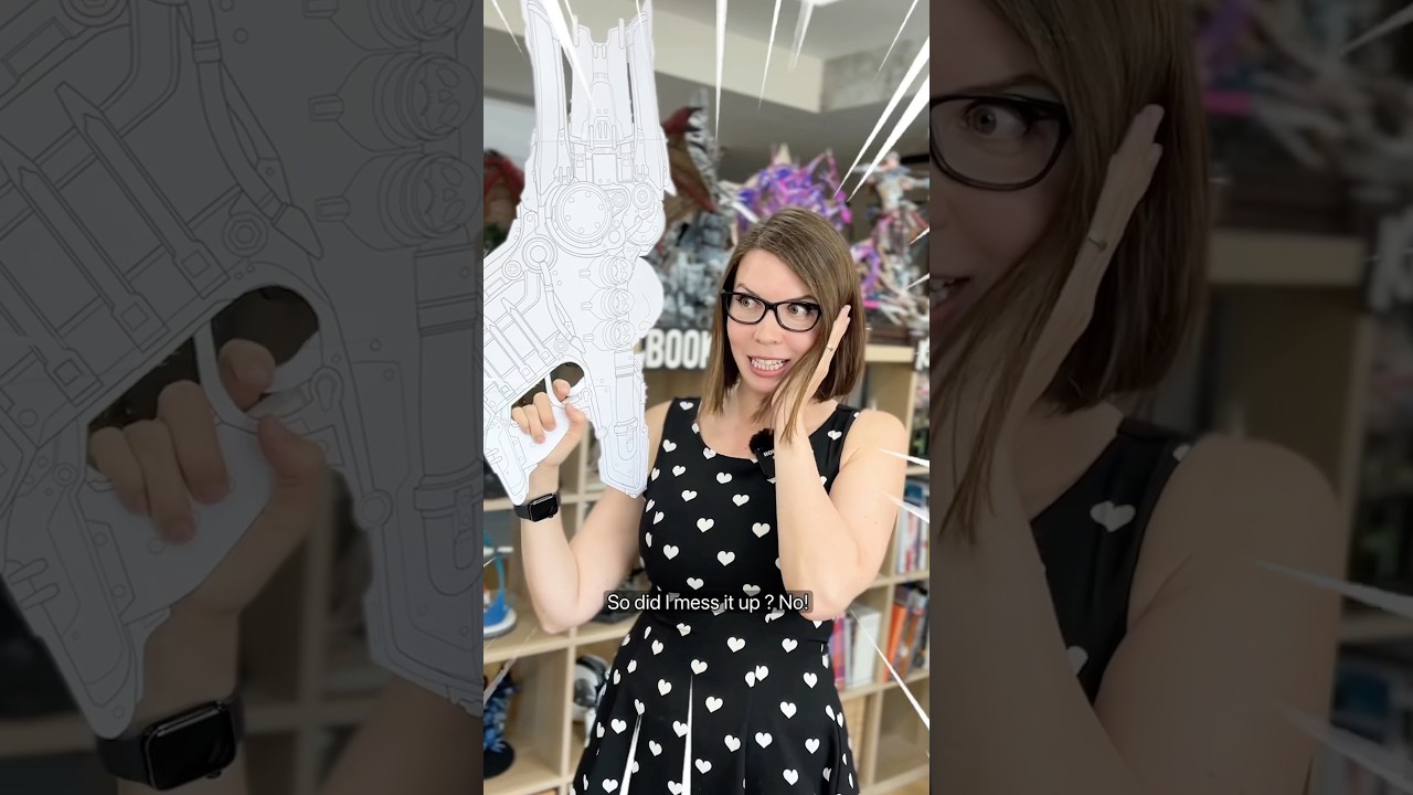 IS IT TOO SMALL?!? 😱 #DOOM #cosplay