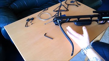Ozzy puts together the  Armex 175lb Jaguar Firecat Crossbow