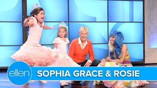 Sophia Grace \& Rosie Meet their Inspiration, Nicki Minaj