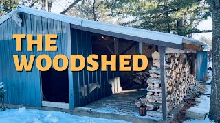 The Woodshed  The Story of My Firewood Storage Shed