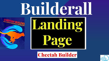 How To Create A Sales Funnel With Builderall Landing Page Builder and MailingBoss | Cheetah Builder