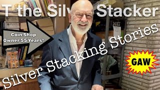 Silver Stacking Stories with Coin Shop Owner of Over 55 Years in the Business!