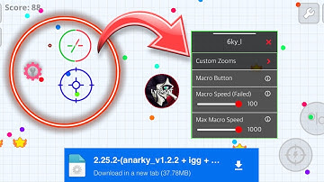 Tutorial New Update Mod Smooth, Fix Crash, Fix Lag, 2.25.2+Zoom+Macro+Custom Skin | Agar.io