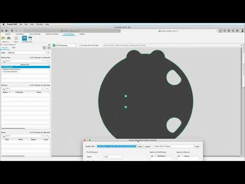 How to import Gerber data into a 2D PCB in Fusion Electronics