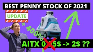 Best PENNY stock to buy in 2021!! UPDATE on AITX stock