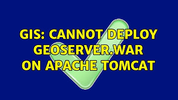 GIS: Cannot deploy geoserver.war on Apache Tomcat