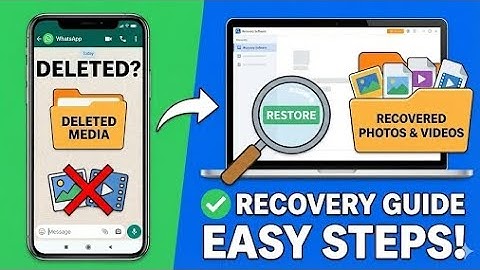 ​How to Recover Deleted Photos & Videos from WhatsApp (2026 Guide)