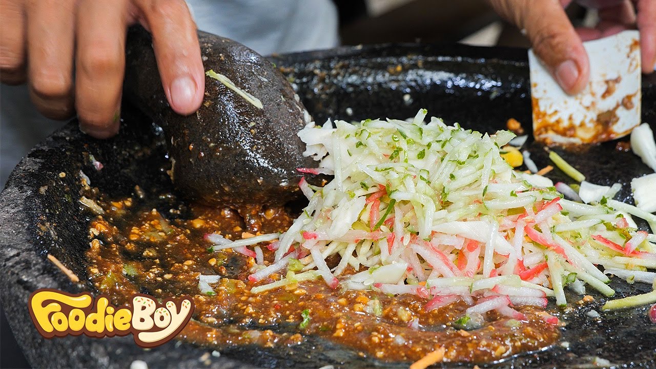 루작스룻 / Rujak Serut - Indonesian Street Food / 인도네시아 자카르타 길거리 음식