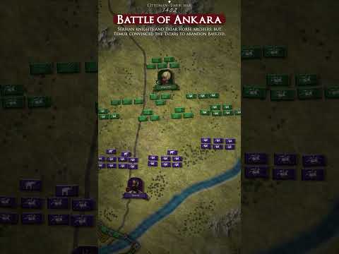 Battle of Ankara 1402 #shorts  #fyp  #history  #documentary  #mongols