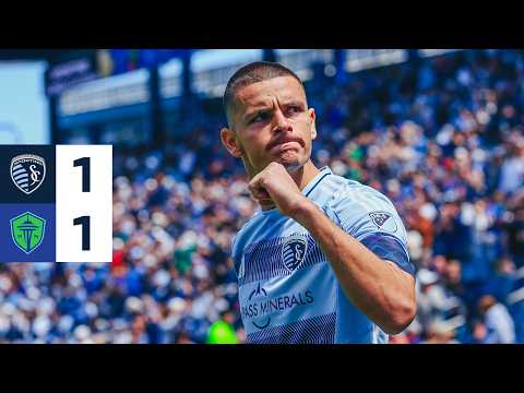 HIGHLIGHTS | Sporting KC 1-1 Seattle Sounders | Dejan Joveljic scores equalizer to secure a point