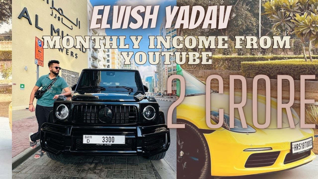 2 CRORE || Elvish Yadav Monthly Income || Iopnr