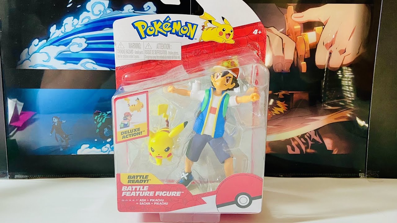 Pack of 16 Pokemon Figures Pikachu Sasha Eevee 