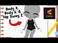 How to Make a VTuber with Live2D Cubism: Body X, Body Y, and Hip Sway