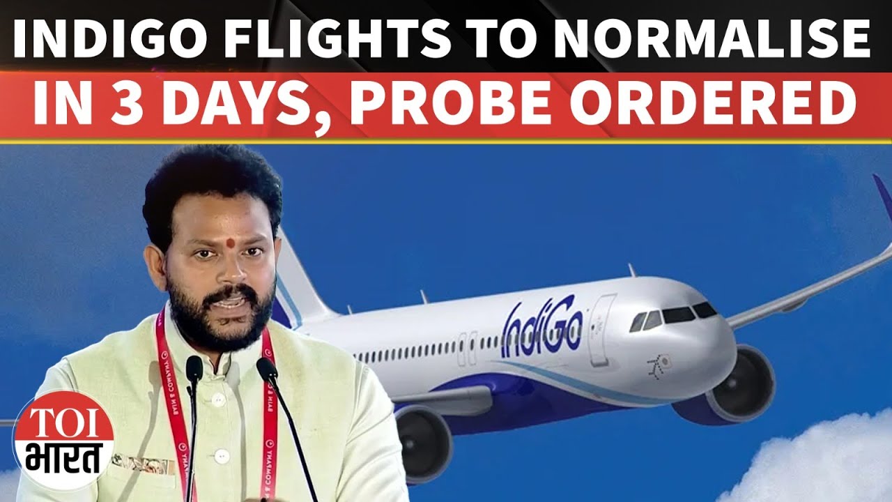 Centre Orders High-Level Probe As Indigo Flights Expected To Normalise In 3 Days