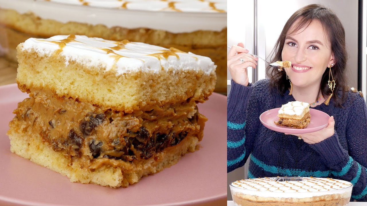 BOLO DE DOCE DE LEITE COM AMEIXA NA TRAVESSA | Cook'n Enjoy #638