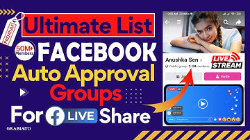 Auto Approval Facebook Groups - All Premium 50M+ Facebook Group List | Facebook Auto Approval Groups