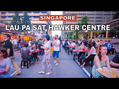 Video: Dineren op Lau Pa Sat Festival Market in Singapore