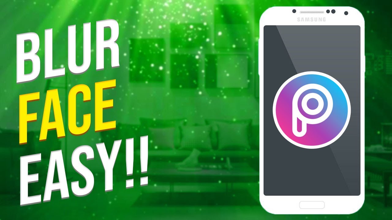 How To Blur Face In Picsart (2023) YouTube