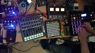 3 axoloti jam setup test run