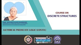 Lecture 10 : Predicate Logic (Contd.)