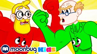 Morphle vs Orphle Super Suits  | Superheroes \& Villains | Cartoons for Kids | Moonbug kids