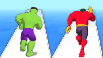 MASHUP HERO vs HERO VERSE RUN - Gameplay Max level 2022 ( android / ios )