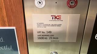 Very Odd Fixtures! Schindler 5500 MRL Traction Plaza lifts at UQ Oral Health Centre, Herston, QLD Very Odd Fixtures! Schindler 5500 MRL Traction Plaza lifts at UQ Oral Health Centre, Herston, QLD