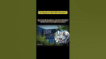 “800 Jobs Gone Overnight – Shocking!” #shorts #AIrevolution#FutureOfWork#TechNews#IBM#JobLoss#Viral