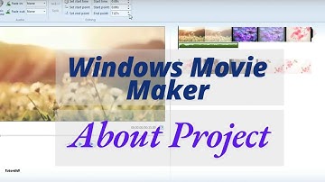 Windows Movie Maker Project