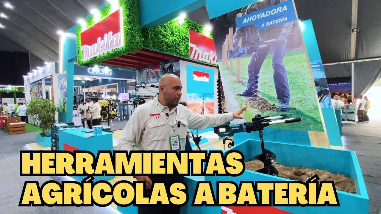 Makita presenta sus herramientas a batería para el agro en Feria AGRIEXPO 2026