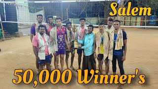 Papa & Selva Madhan FINAL 🔥Match 50,000 Salem Vs Danger Boys 😈Best of Three Set-2