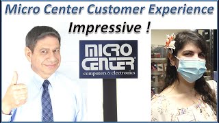 Micro Center Customer Experience & Store Walk-through